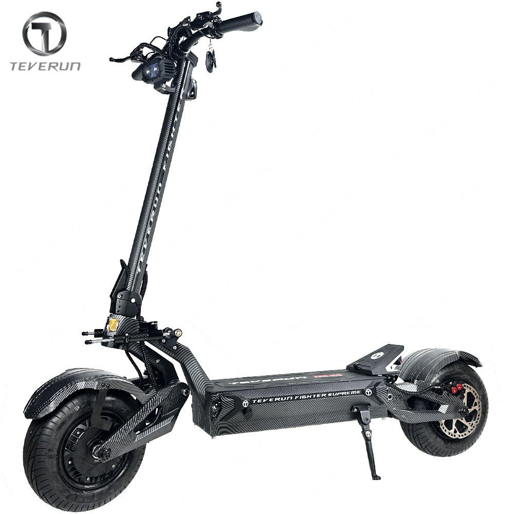 2026 V5 Teverun Supreme 7260R Electric Scooter 72V 60Ah SK Battery 2*2500W Dual Motor Top Speed 120km/h