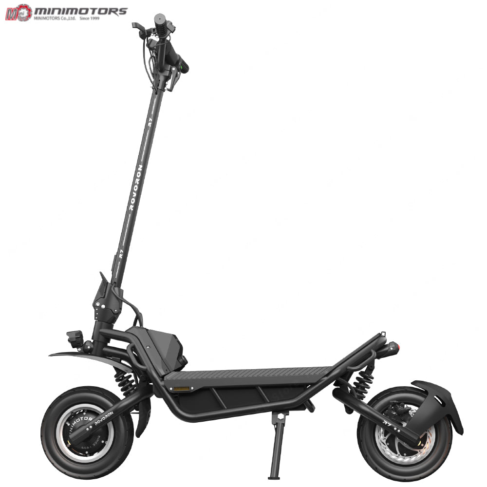 Official MINMOTOR Rovoron R7 60V 28.6Ah Battery Dual Motor 900W*2 Top Speed 65km/h Mileage around 65km 11inch Scooter