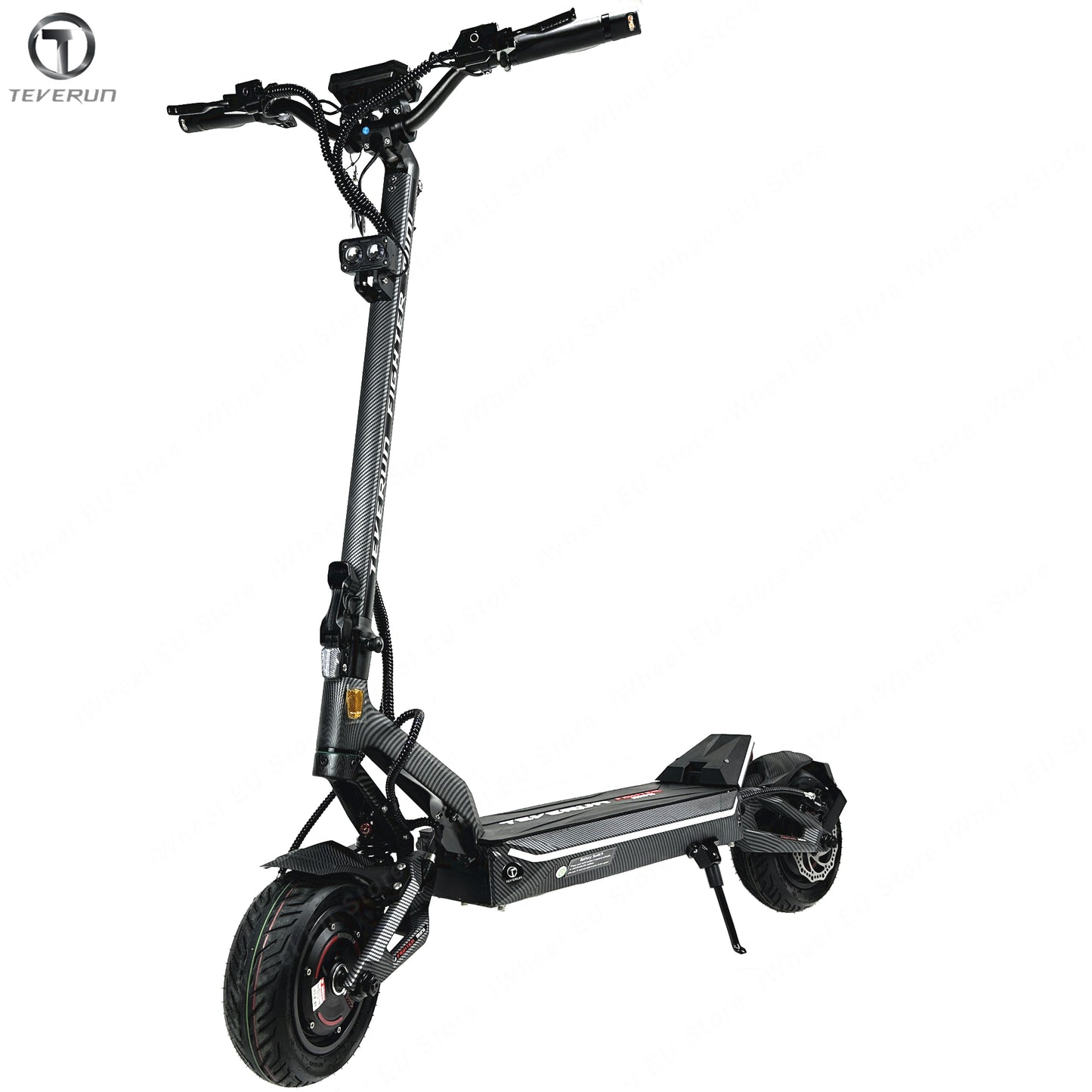 2026 Newest Teverun Fighter Mini Pro 60V 31.8Ah Dual Motor 1000W*2 Top Speed 70km/h Mileage 100km