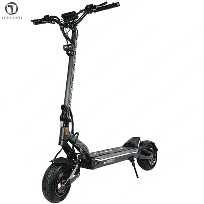 2026 Newest Teverun Fighter Mini Pro 60V 31.8Ah Dual Motor 1000W*2 Top Speed 70km/h Mileage 100km