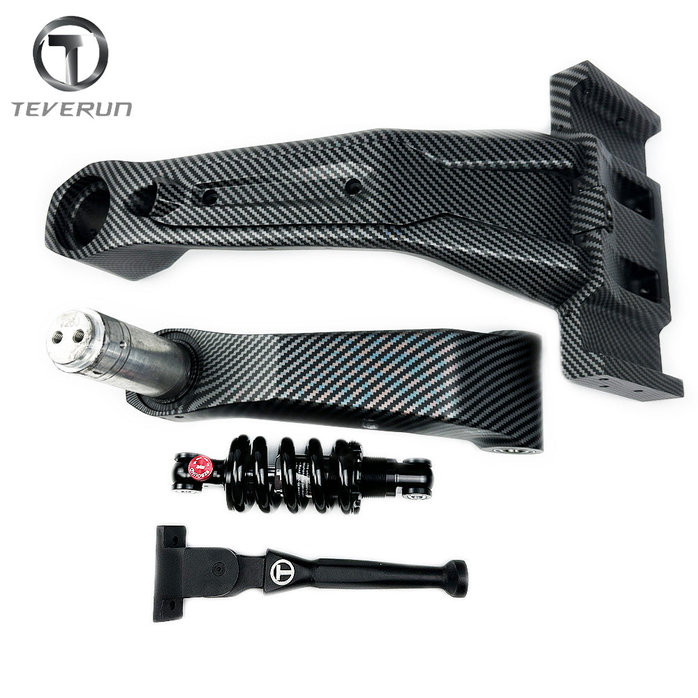 Teverun Fighter Supreme 7260R  V4 Upgrade kit New Front Connectosir Frame 150mm Rear Suspenon Shorter Kick Stand