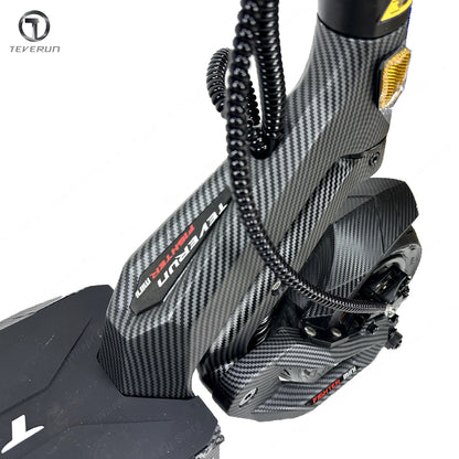 Official Teverun Fighter Mini Pro Neck Part Carbon Fiber color Teverun Fighter Mini Pro Front Connect Block