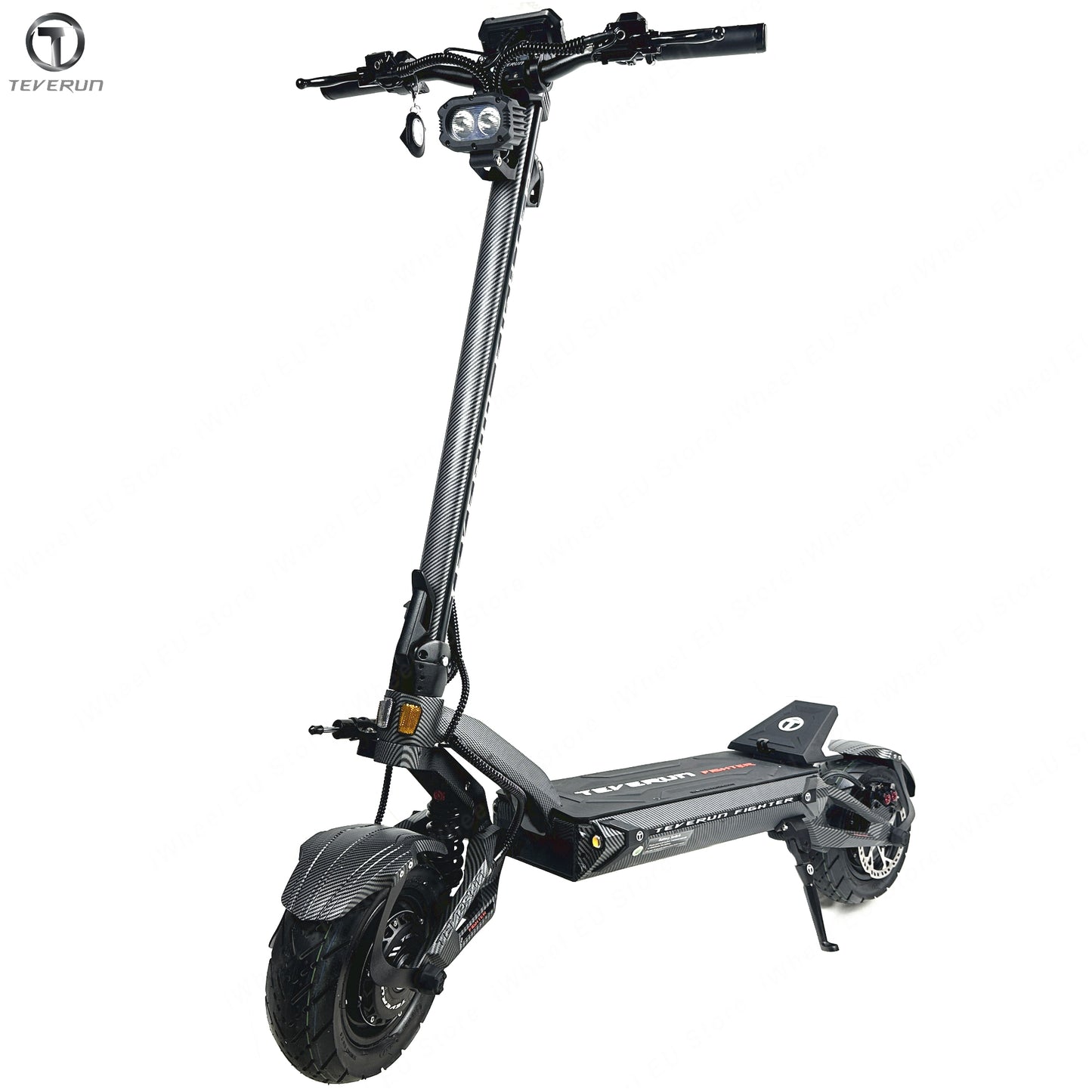 2026 Newest Version Teverun Fighter 11 Plus 60V 37.1Ah Battery Dual Motor 1600W*2 Top Speed 85km/h