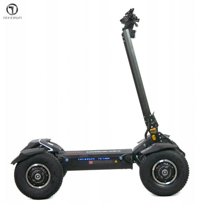 Official Teverun Tetra 60V 60Ah Battery 4*1500W Motor 13inch Off-road Tire Electric Scooter