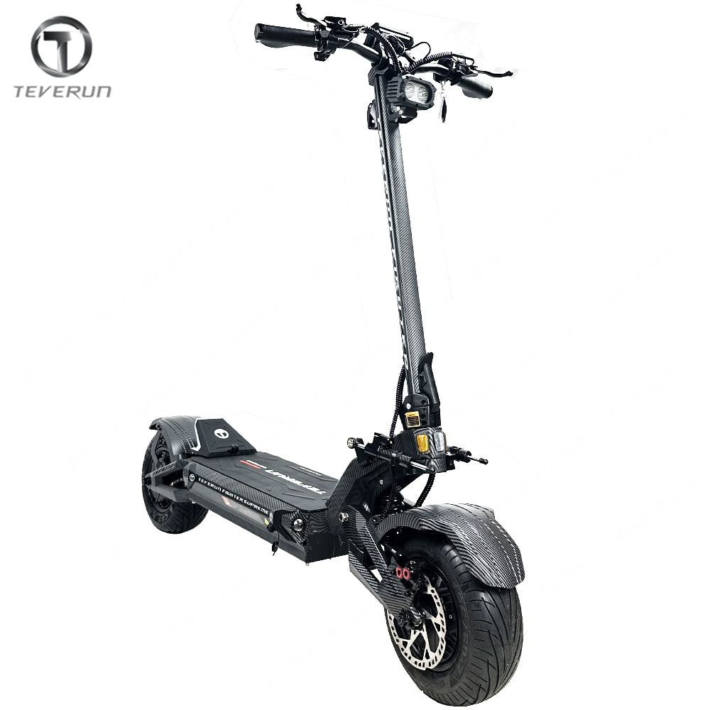 2026 V5 Teverun Supreme 7260R Electric Scooter 72V 60Ah SK Battery 2*2500W Dual Motor Top Speed 120km/h