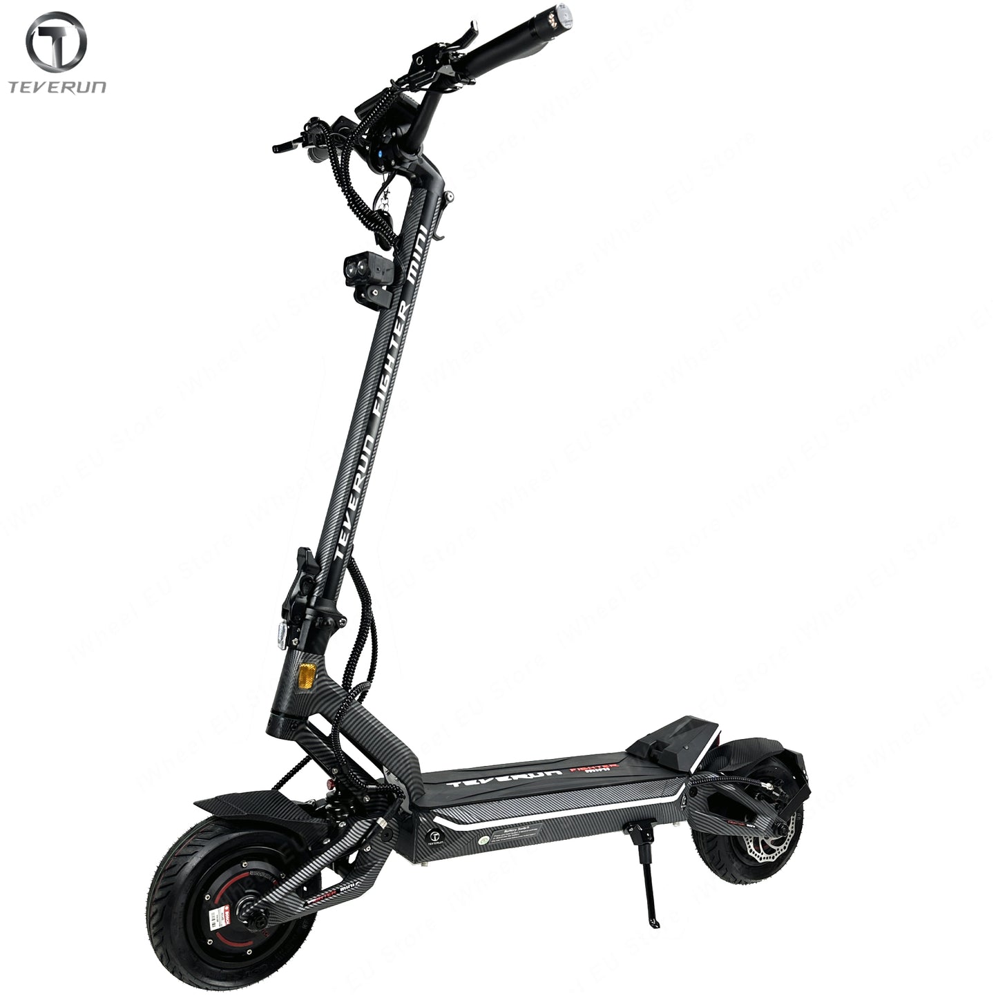 2026 Newest Teverun Fighter Mini Pro 60V 31.8Ah Dual Motor 1000W*2 Top Speed 70km/h Mileage 100km