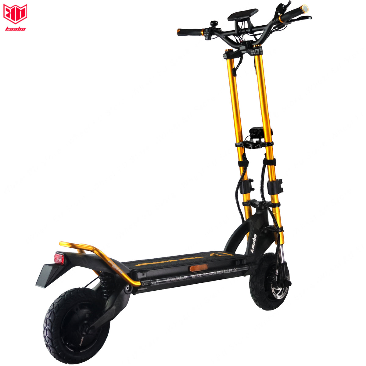 Official Kaabo Wolf Warrior X Max DGT Electric Scooter 60V 27Ah Battery 10inch All Terrain Tire KAABO WOLF WARRIOR X Max DGT Verison Electric Scooter