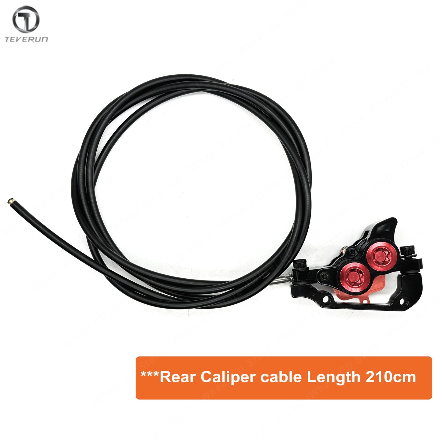 Official Teverun Fighter Supreme 7260R 4 Piston Hydraulic Brake Teverun Fighter 7260R Brake Lever Brake Caliper