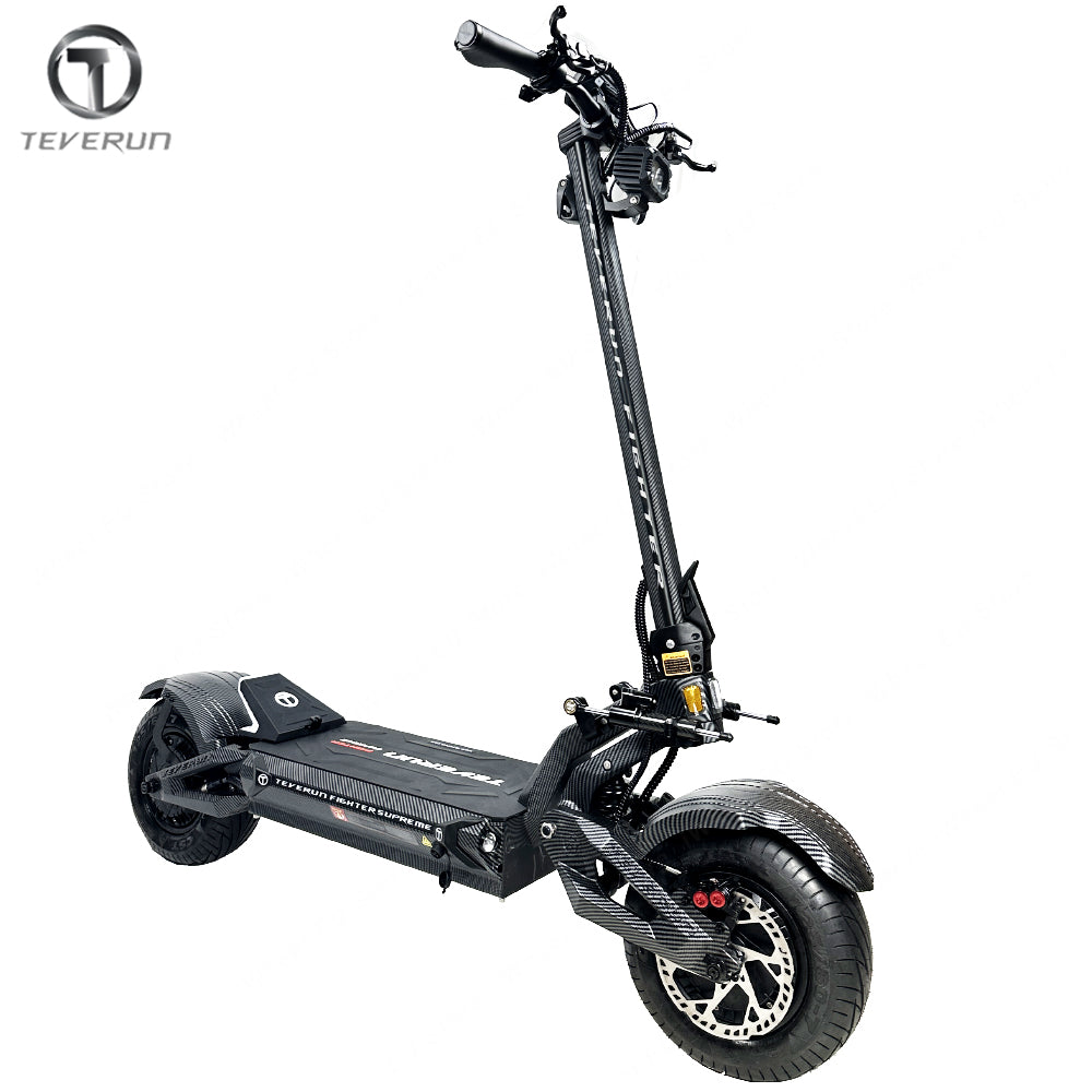 2026 V5 Teverun Supreme 7260R Electric Scooter 72V 60Ah SK Battery 2*2500W Dual Motor Top Speed 120km/h