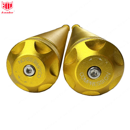 Original Kaabo Wolf King GTR Front Suspension Gold Kaabo Wolf King GTR Stem Gold for Official 12inch Kaabo Wolf King GTR Electric Scooter