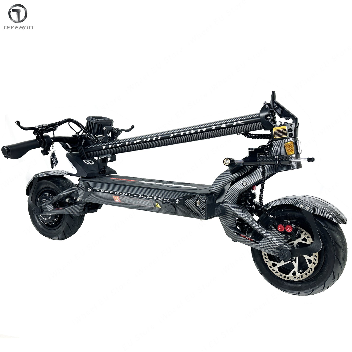 2026 Newest Version Teverun Fighter 11 Plus 60V 37.1Ah Battery Dual Motor 1600W*2 Top Speed 85km/h