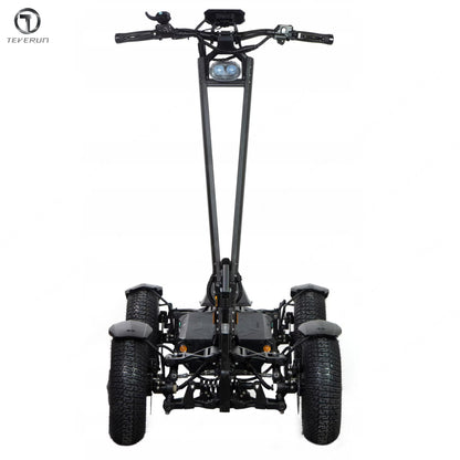 Official Teverun Tetra 60V 60Ah Battery 4*1500W Motor 13inch Off-road Tire Electric Scooter