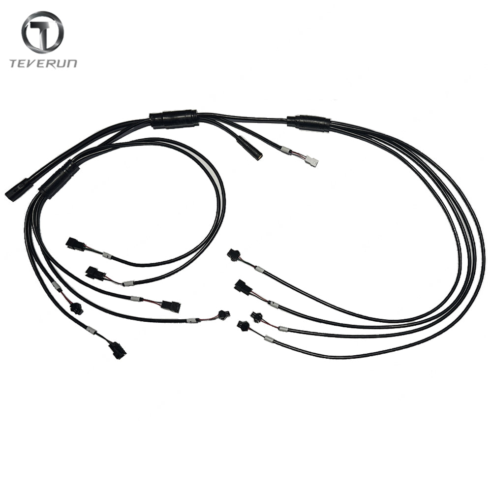 Official Teverun Fighter Mini Pro Light Main Cable Teverun Fighter 7260R Light Main Wire Suit for V5 IVCU Version Teverun scooters