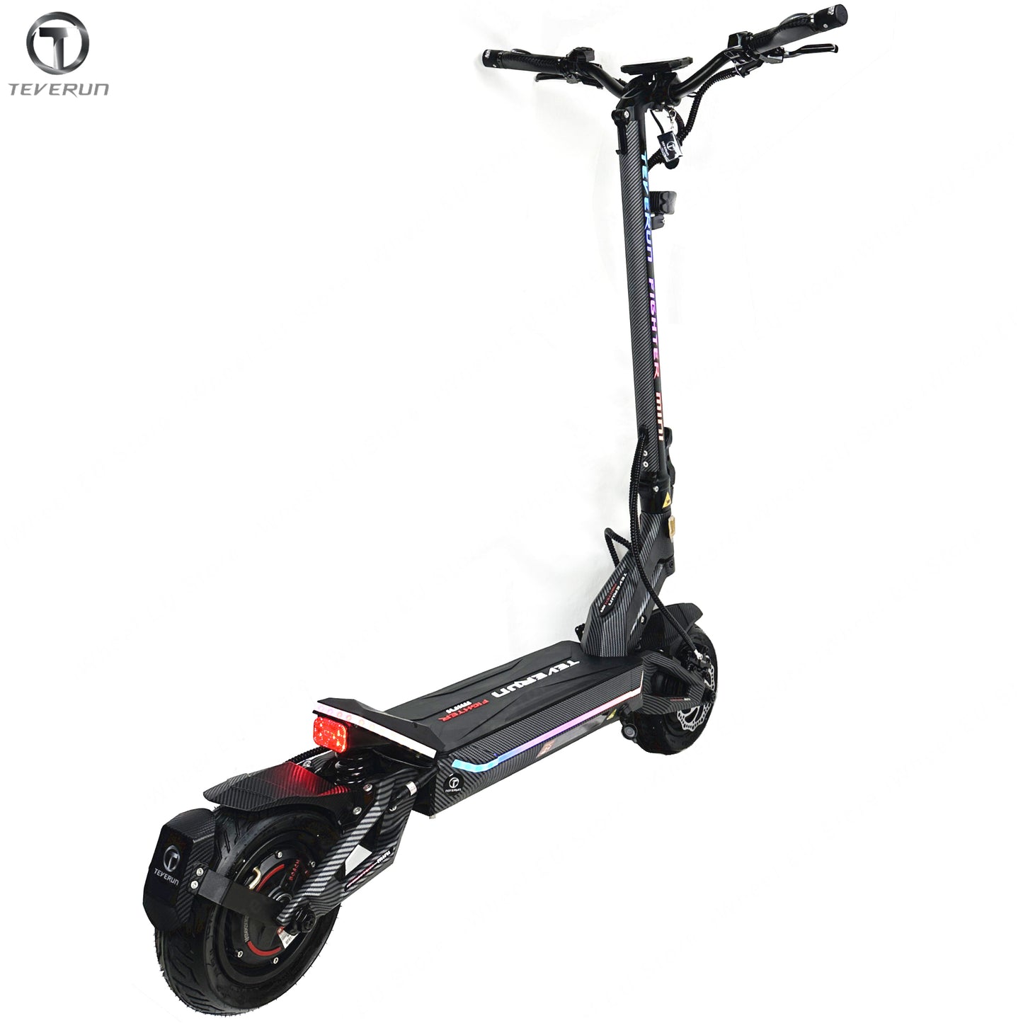 2026 Newest Teverun Fighter Mini Pro 60V 31.8Ah Dual Motor 1000W*2 Top Speed 70km/h Mileage 100km