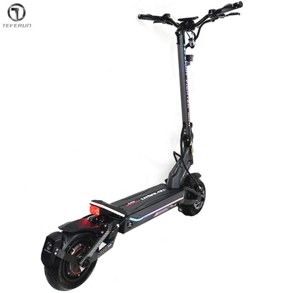 2026 Newest Teverun Fighter Mini Pro 60V 31.8Ah Dual Motor 1000W*2 Top Speed 70km/h Mileage 100km