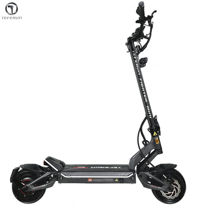 2026 Newest Teverun Fighter Mini Pro 60V 31.8Ah Dual Motor 1000W*2 Top Speed 70km/h Mileage 100km