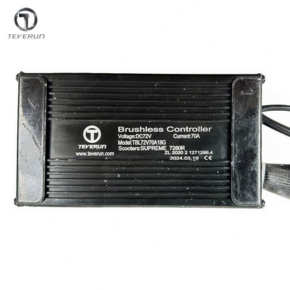 V3/V4 Teverun Fighter Surpeme 7260R Controller 72V 70A Controller with Waterproof Connector