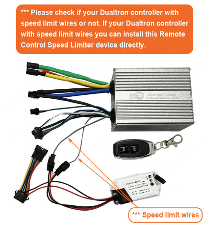 Remote Control Speed Limiter for MINIMOTOR Dualtron Scooter Speed Limiter Suit for Dualtron Scooter with Speed Limiter Wire Scooters