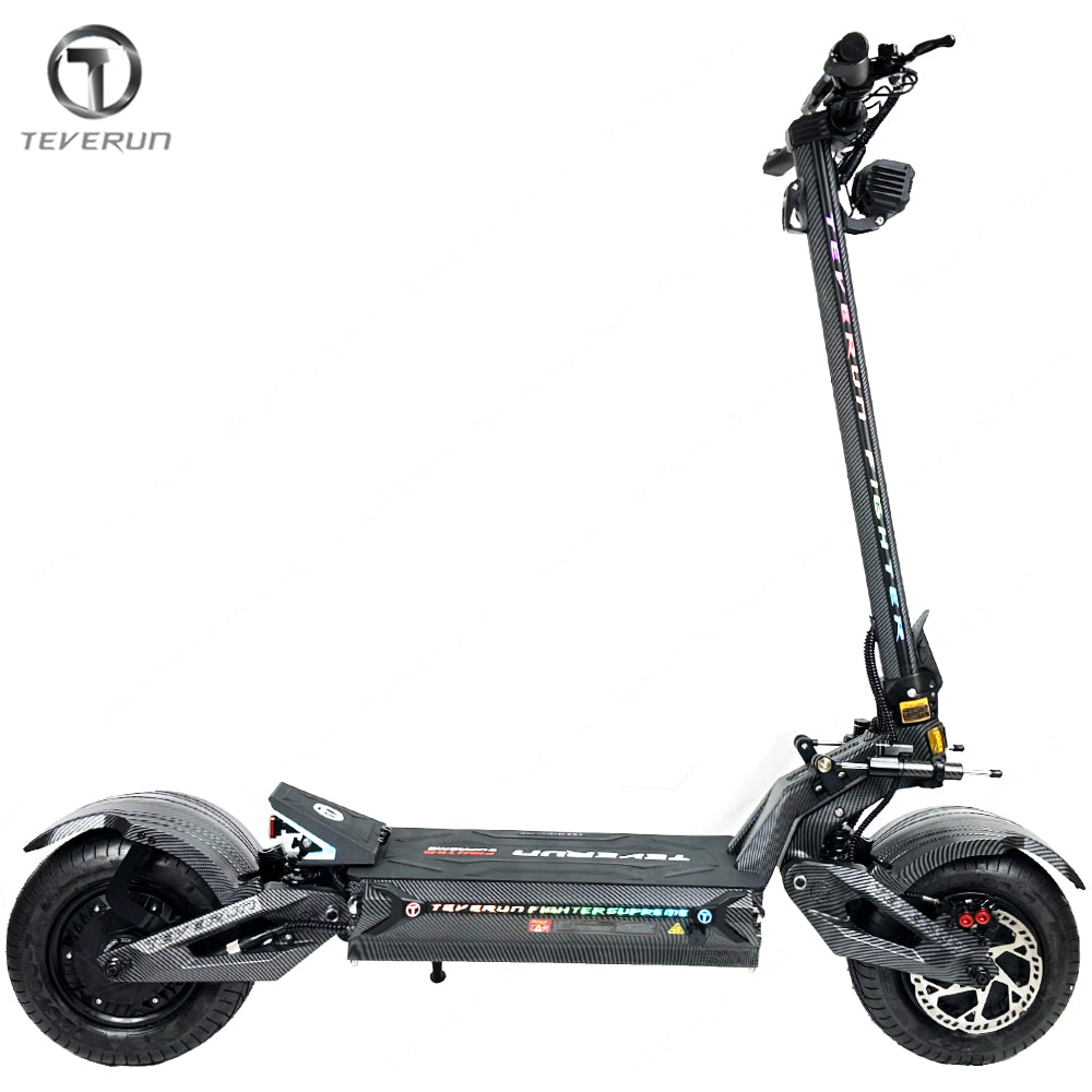 2026 V5 Teverun Supreme 7260R Electric Scooter 72V 60Ah SK Battery 2*2500W Dual Motor Top Speed 120km/h