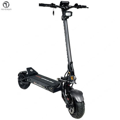 2026 Newest Version Teverun Fighter 11 Plus 60V 37.1Ah Battery Dual Motor 1600W*2 Top Speed 85km/h