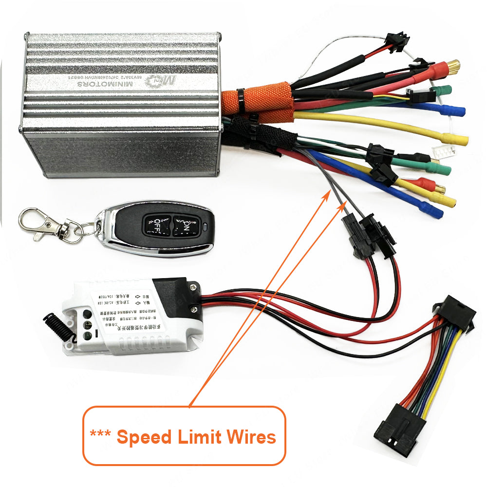 Remote Control Speed Limiter for MINIMOTOR Dualtron Scooter Speed Limiter Suit for Dualtron Scooter with Speed Limiter Wire Scooters