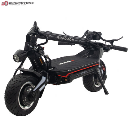 Official MINIMOTOR Rovoron S7 84V 37.1Ah Battery Dual Motor 2500W*2 Top Speed 100km/h Mileage Around 140km 11inch Tubeless Tire Scooter