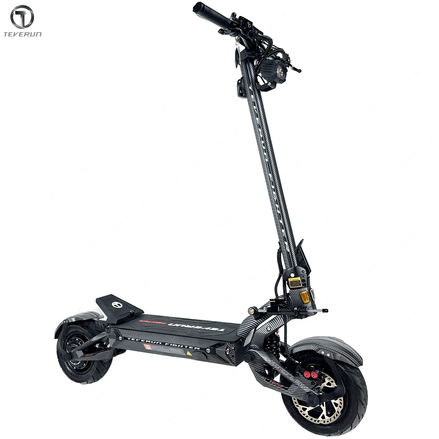 2026 Newest Version Teverun Fighter 11 Plus 60V 37.1Ah Battery Dual Motor 1600W*2 Top Speed 85km/h