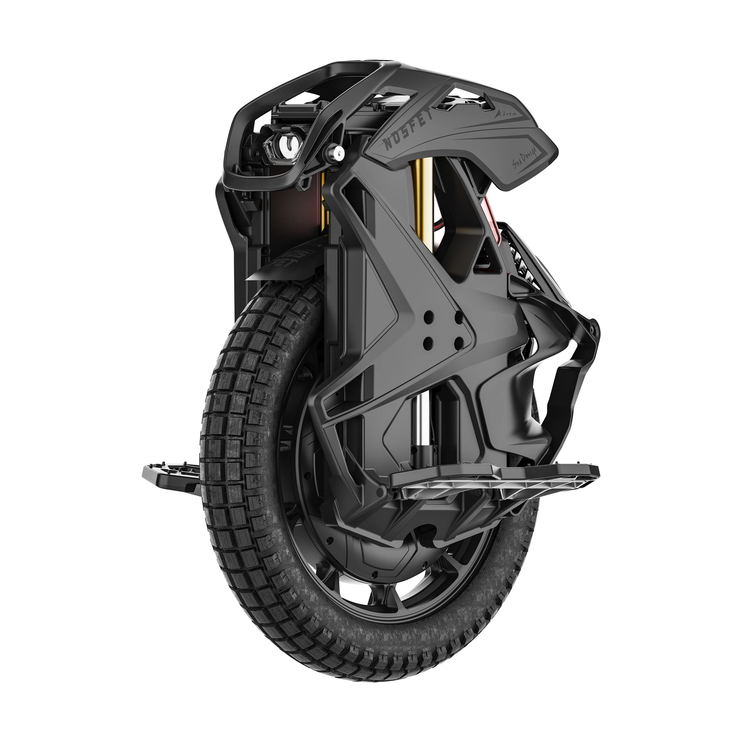 NOSFET XENO Electric Unicycle 126V 2200Wh 50S Battery 2500W Motor Peak Power 10000W